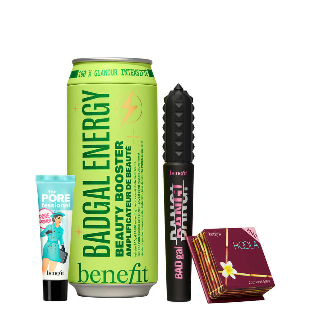 Benefit BADgal Energy Mascara, Pore Primer & Bronzer Trio